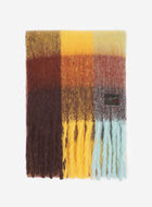 Relais Plaid Wool Blend Scarf