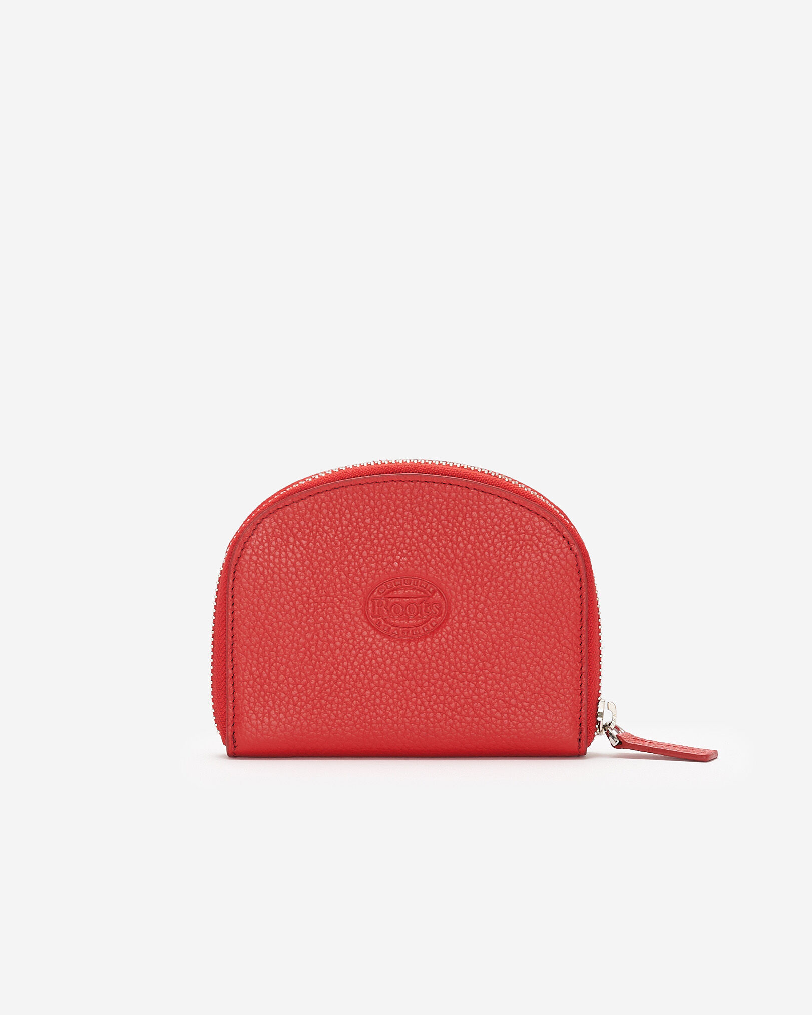 Portefeuille demi-lune en cuir Cervino