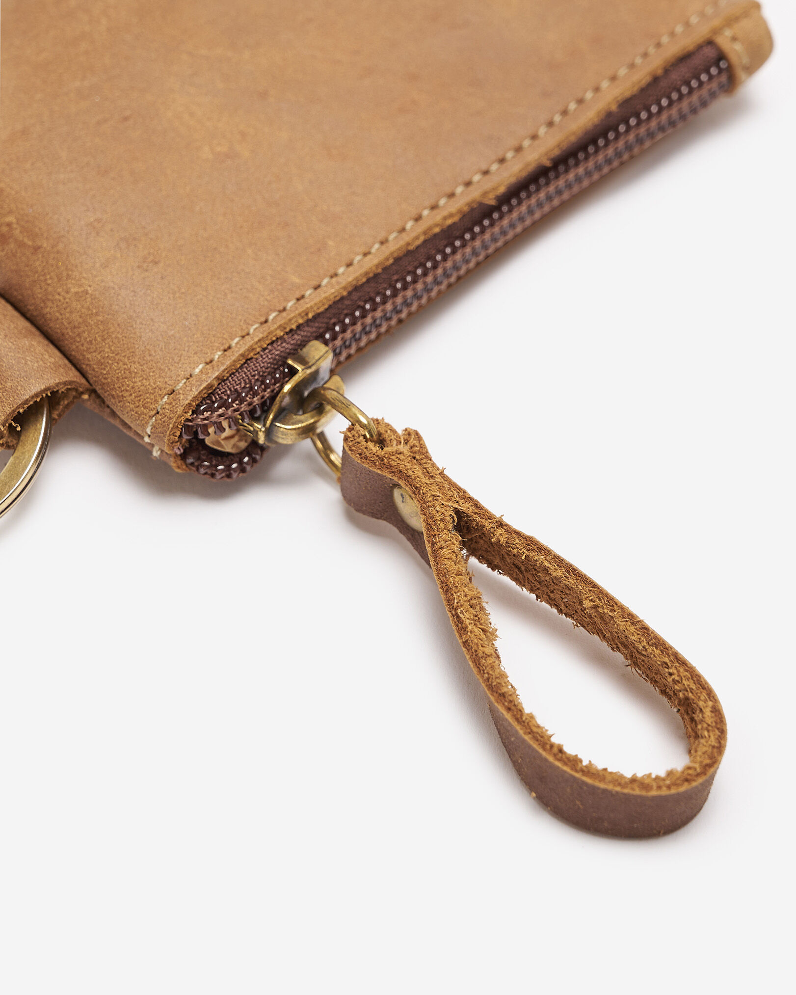 Leather clearance purse zip