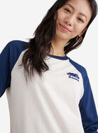 Womens Organic Cooper Baseball T-shirt