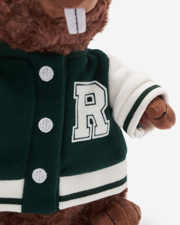 Varsity Jacket Beaver Stuffie