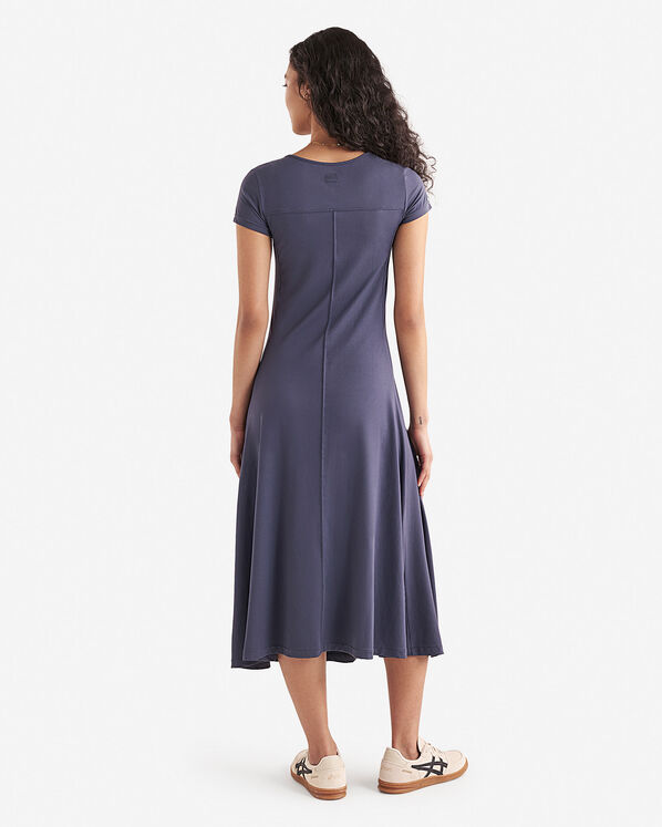 Renew Knit Short Sleeve Midi Dress Renew Knit Short Sleeve Midi Dress
