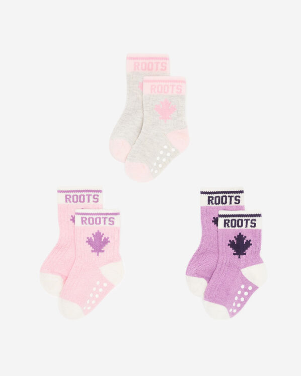Baby & Toddler Cabin Maple Sock 3 Pack