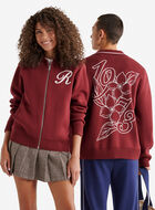 Robson Jacquard Zip Cardigan