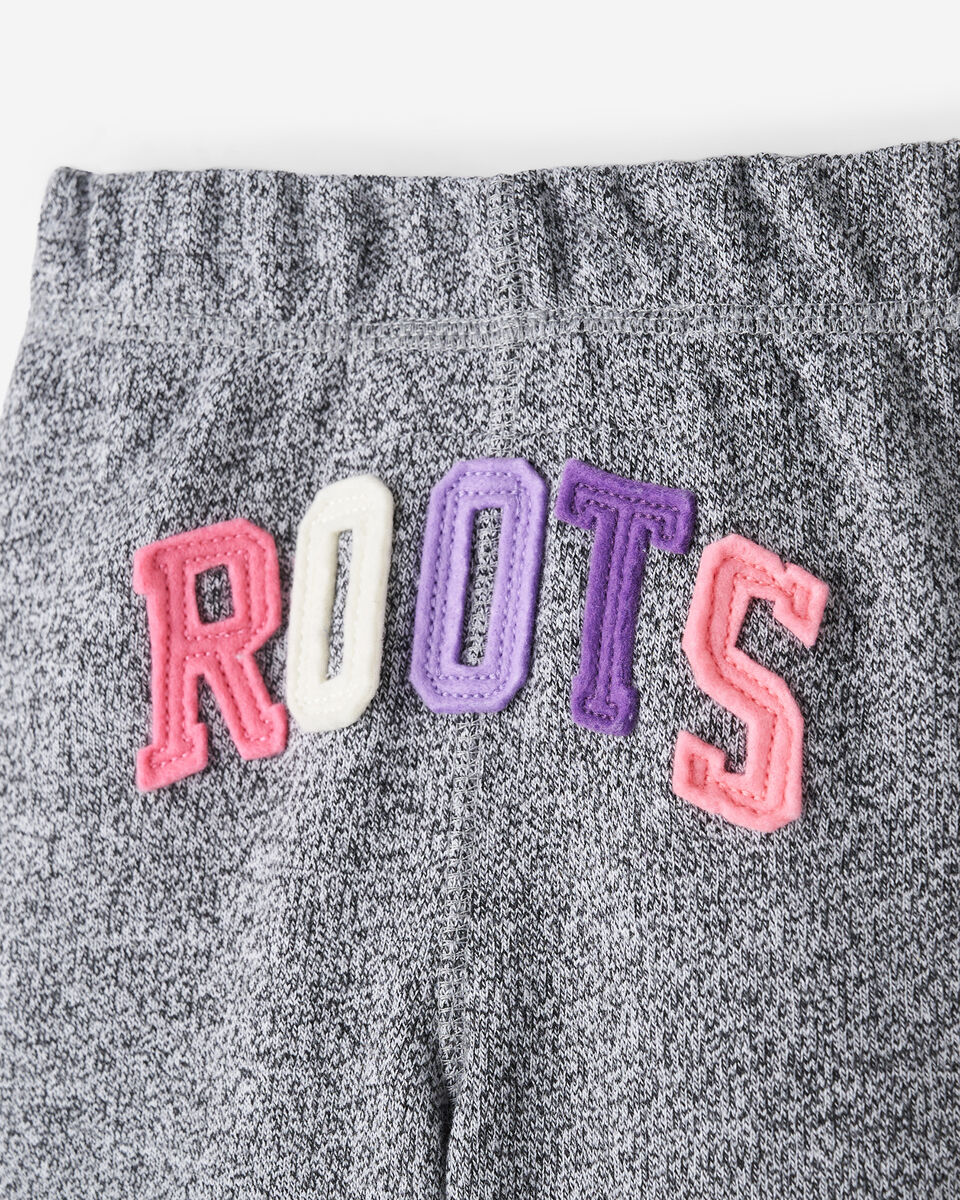 Pantalon original en molleton de coton bio Roots pour bébés