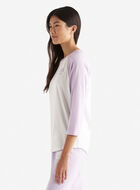 T-shirt style baseball Cooper en coton bio pour femme