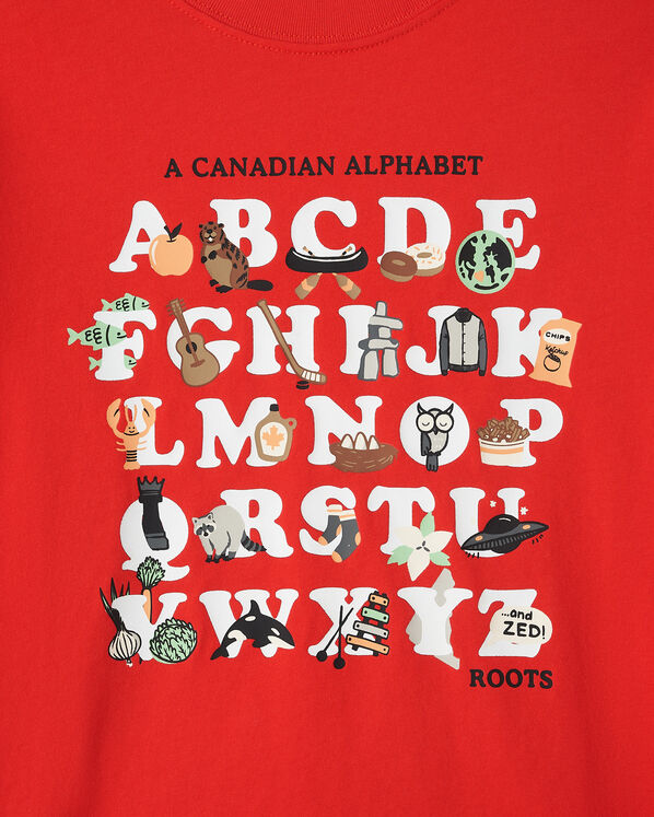 T-shirt ABC du Canada pour enfants