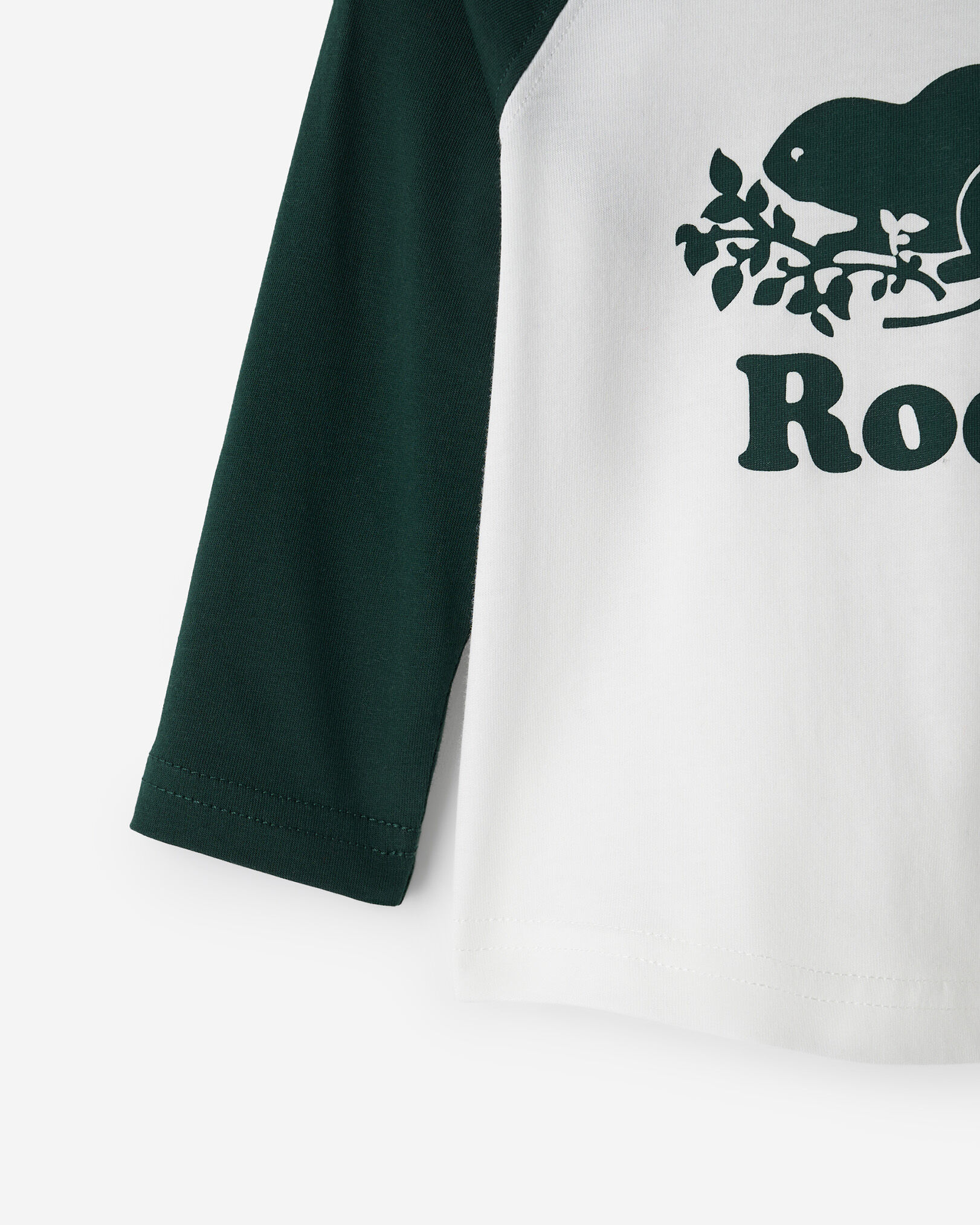 T-shirt style baseball Cooper en coton bio pour bébés