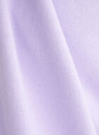 Robe &agrave; manches courtes et demi-glissi&egrave;re en jersey bouclette Cooper