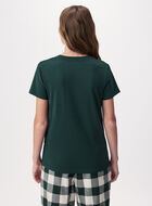 Womens Cooper Plaid T-Shirt