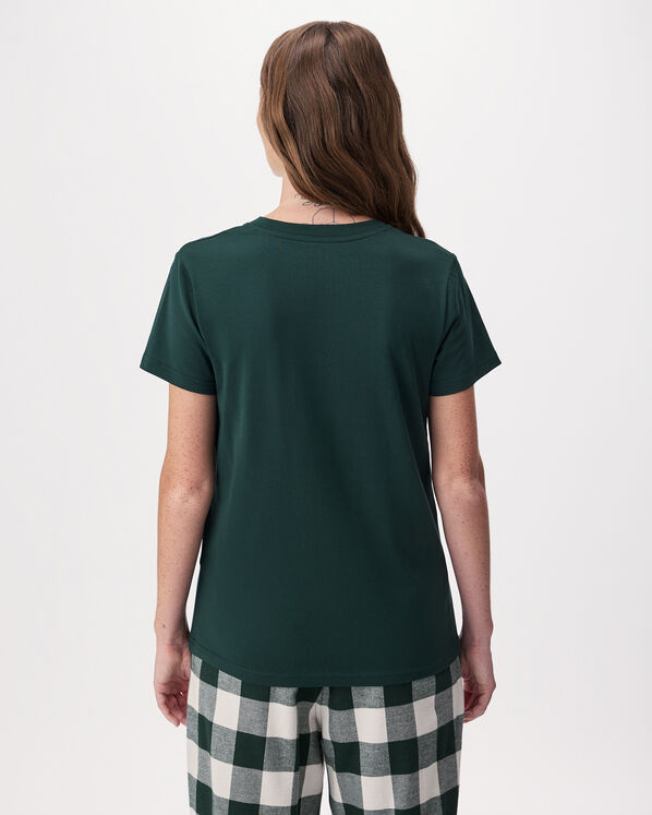 Womens Cooper Plaid T-Shirt