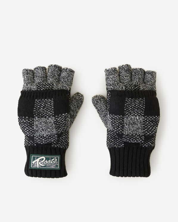 Kid Park Plaid Flip Mitt