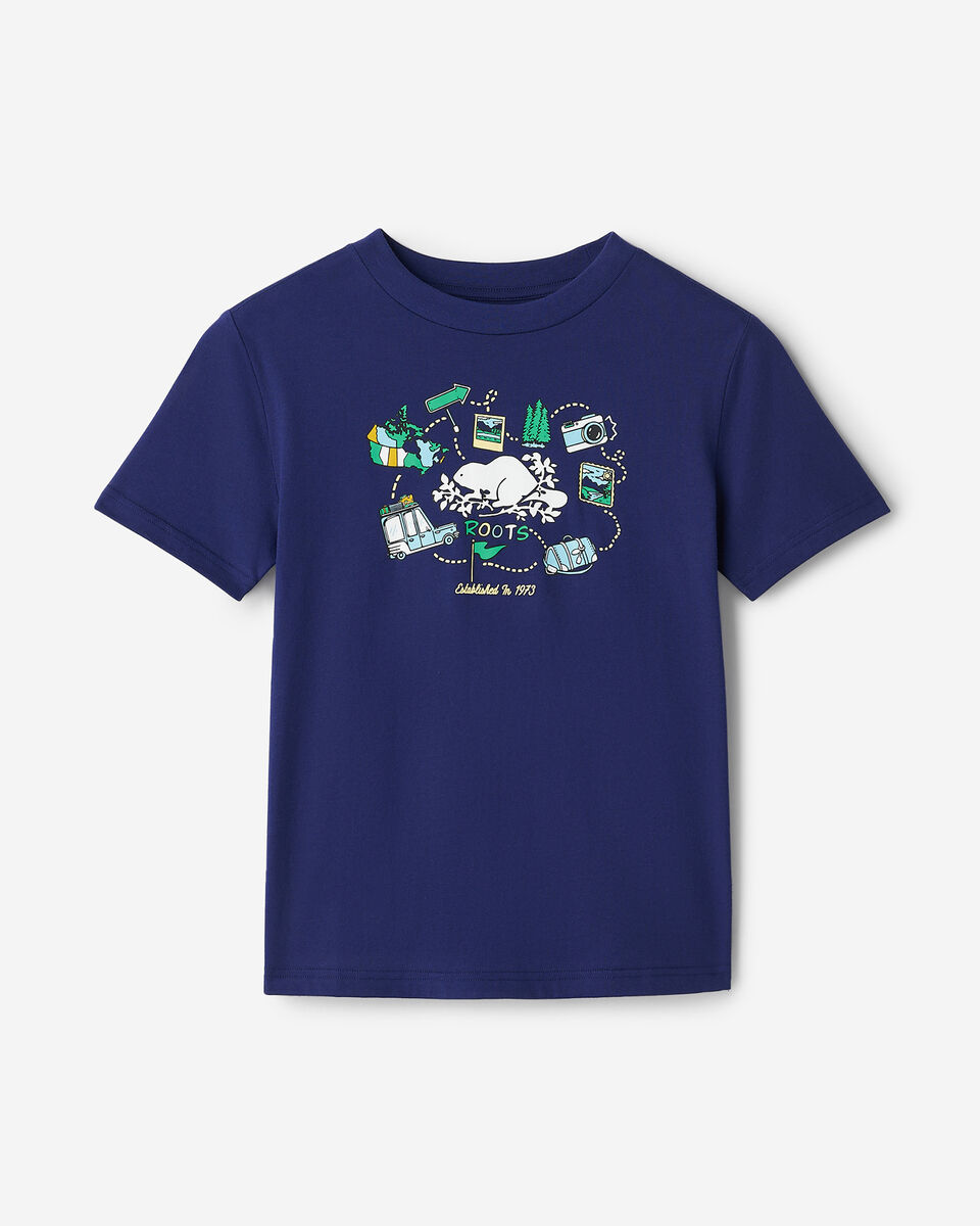 T-shirt Roots Road Trip pour enfants