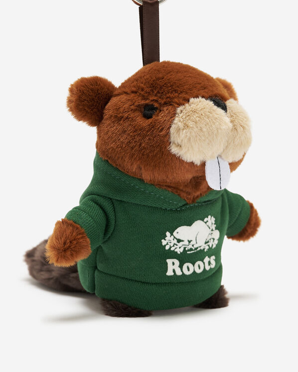Roots Plush Beaver Charm