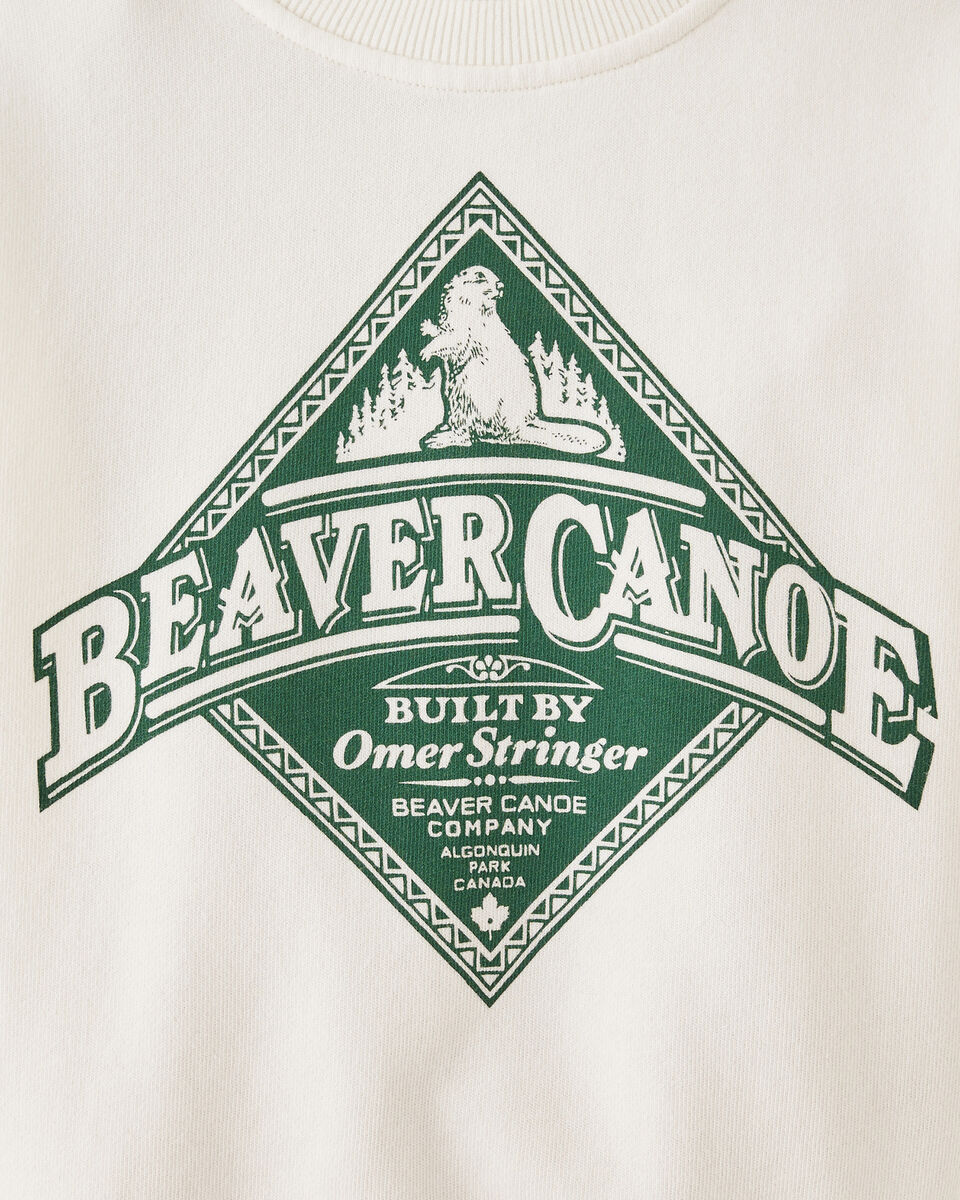Toddler Beaver Canoe Relaxed Crew Sweatshirt