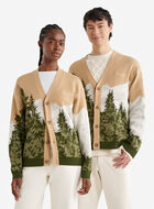 Landscape Intarsia Cardigan