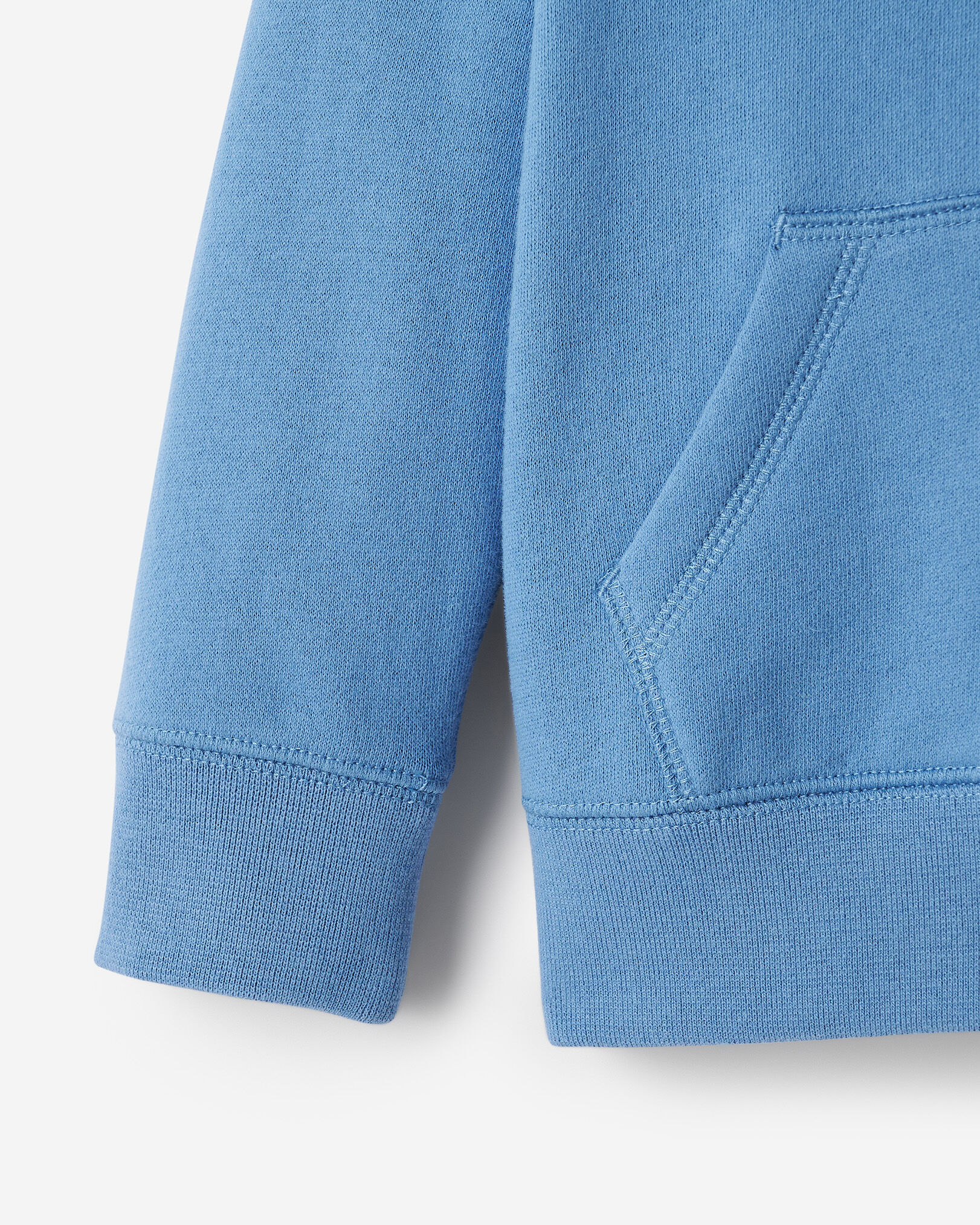 Chandail original à capuchon et glissière en coton bio pour tout-petits