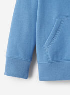 Chandail original à capuchon et glissière en coton bio pour tout-petits