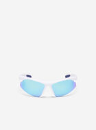 Lunettes de soleil sport &agrave; montures demi-cercl&eacute;es pour enfants