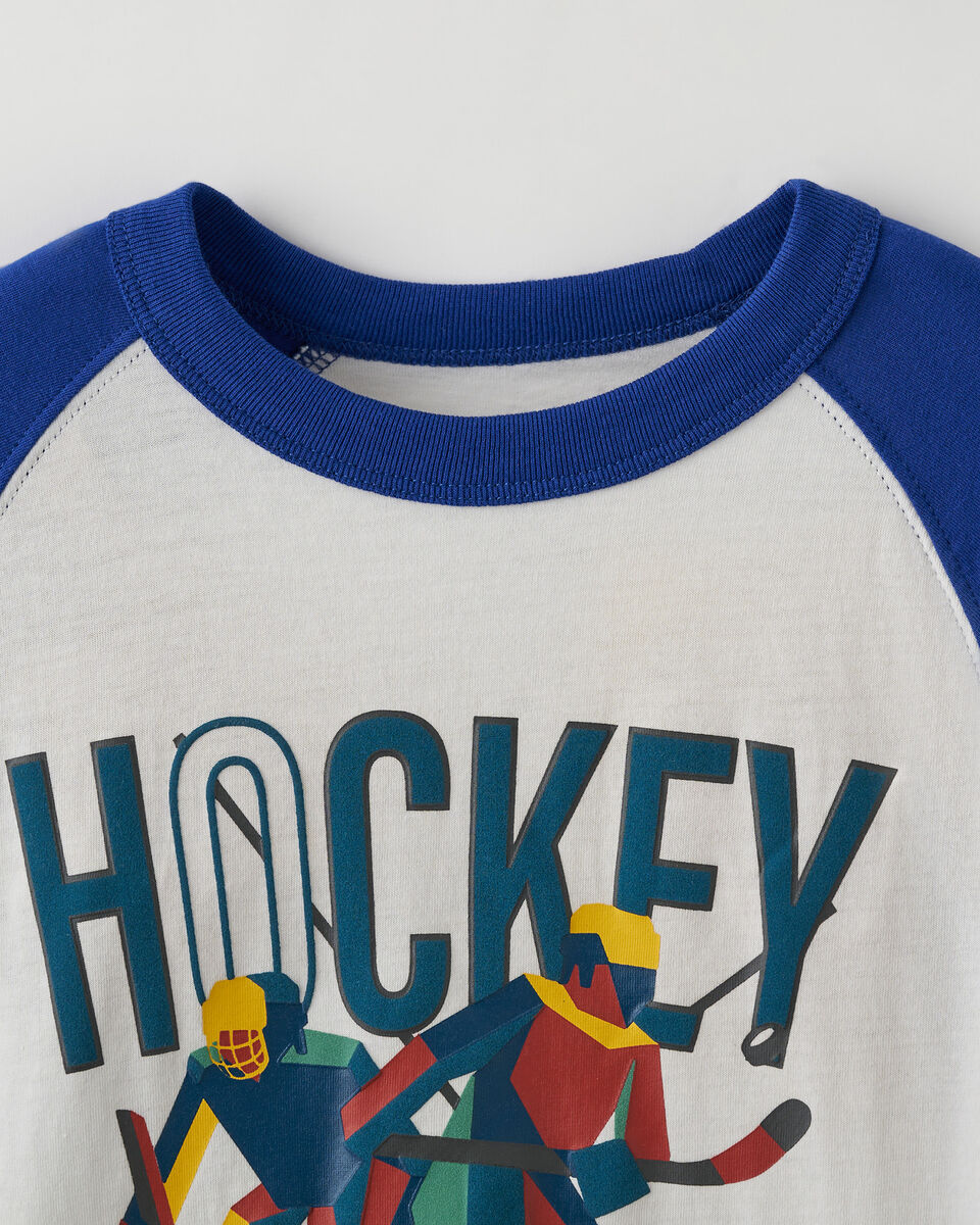 Kids Hockey Raglan T-Shirt