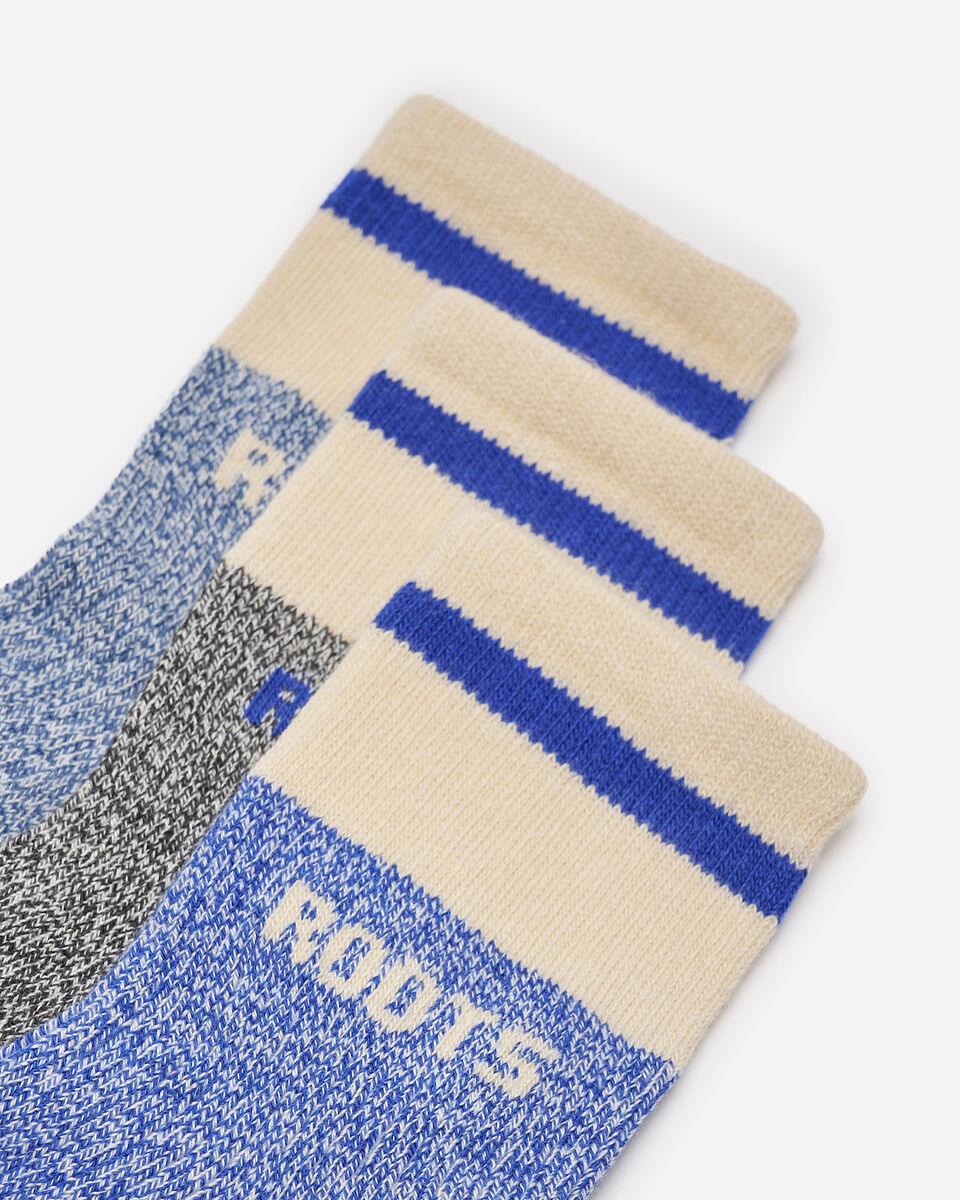 Kid Cabin Ankle Sock 3 Pack