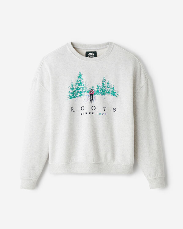 Chandail à col rond Paysage Alpine Goods