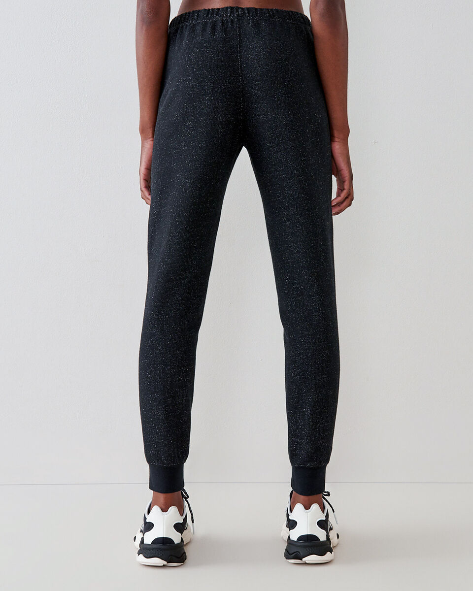 Pantalon court en molleton ajusté à cheville côtelée (entrejambe : 26 po)