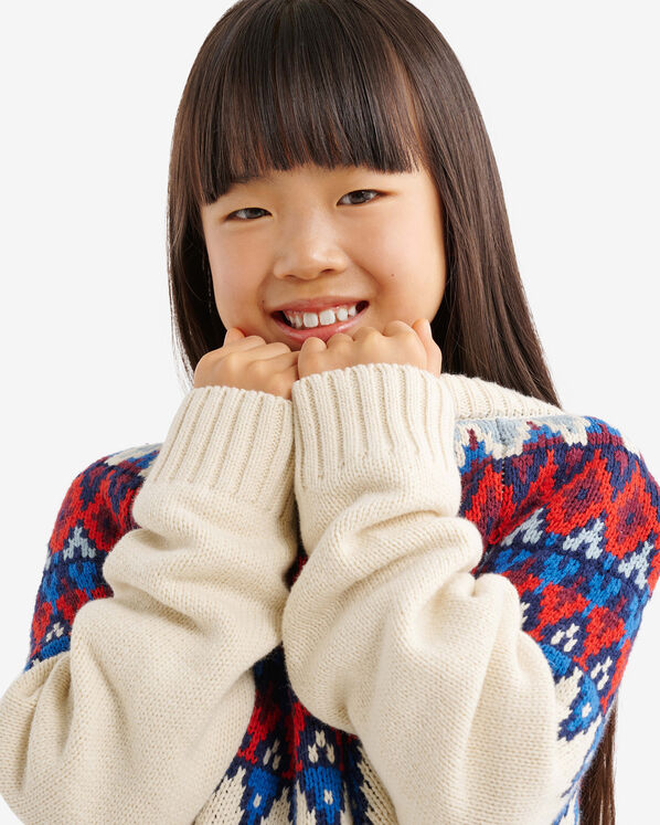 Kids Nordic Sweater Crew
