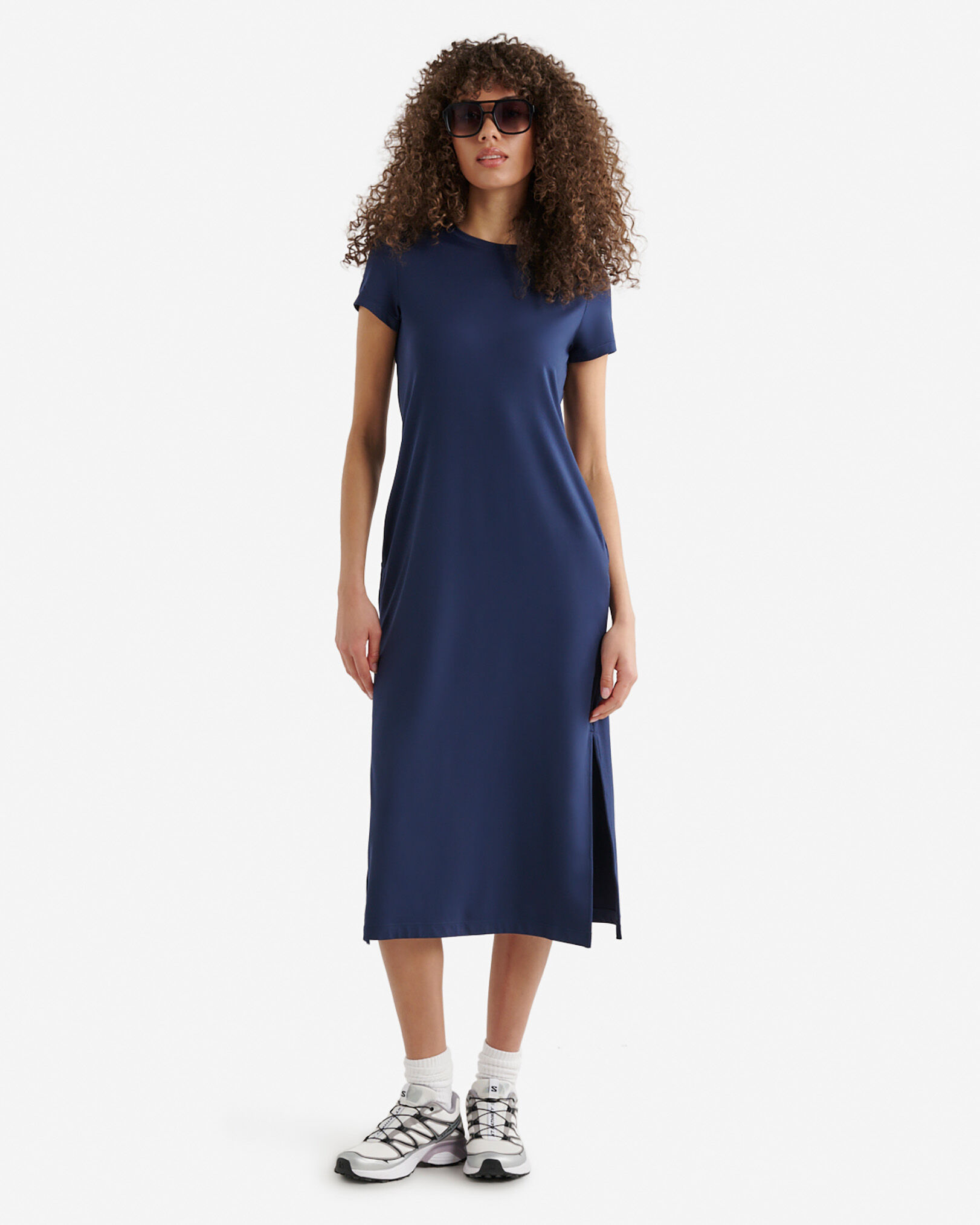 Robe à manches courtes en tricot Renew
