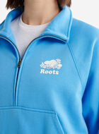 Chandail à demi-glissière en coton bio Cooper 