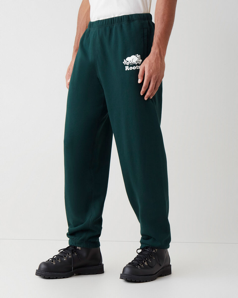 Pantalon original ample en molletonen coton bio