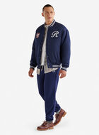 Satin Varsity Jacket