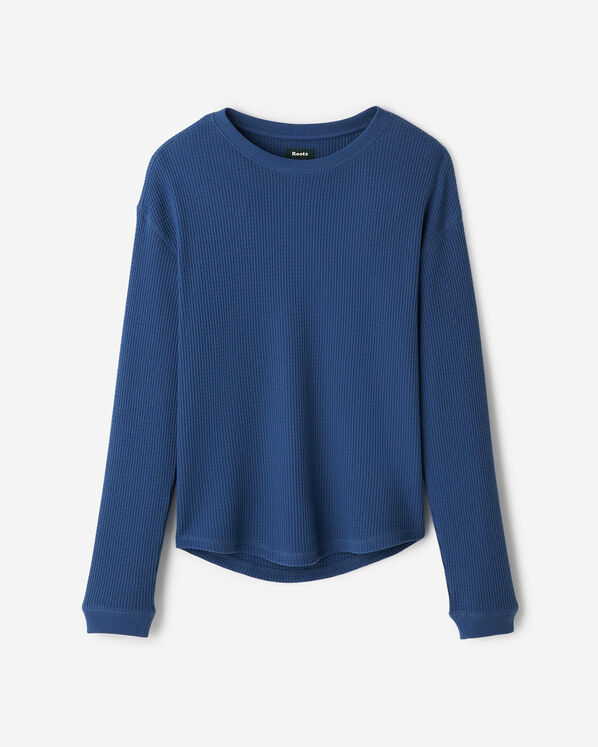 Waffle Long Sleeve Top