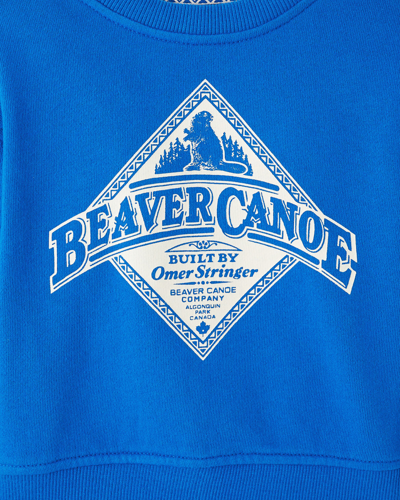 Baby Beaver Canoe Relaxed Crew Sweatshirt