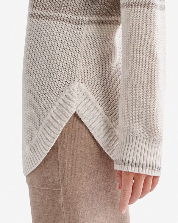 Cabin Stripe Shaker Crew Sweater Cabin Stripe Shaker Crew Sweater