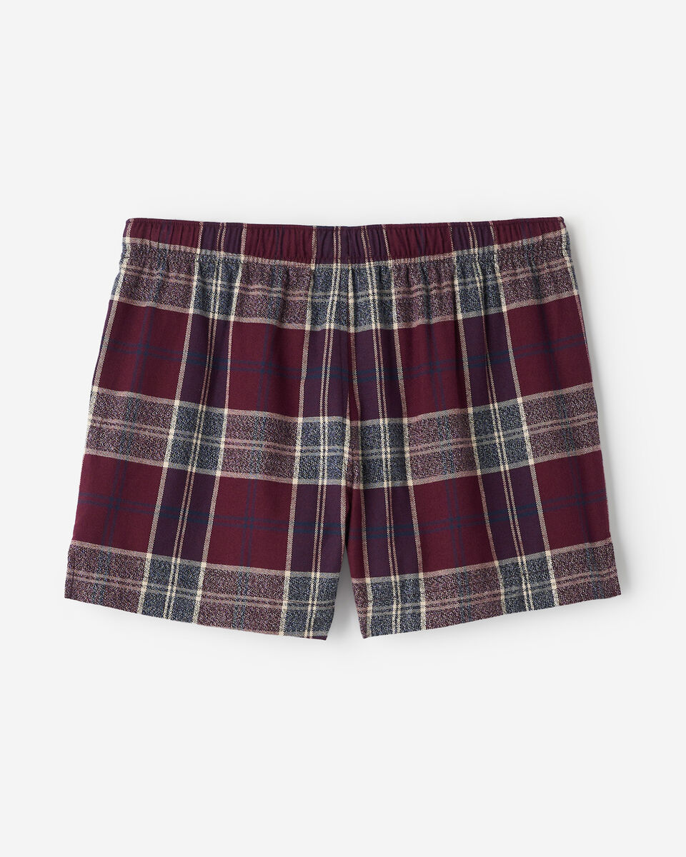 Short de pyjama &agrave; carreaux pour femme