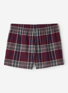 Short de pyjama &agrave; carreaux pour femme
