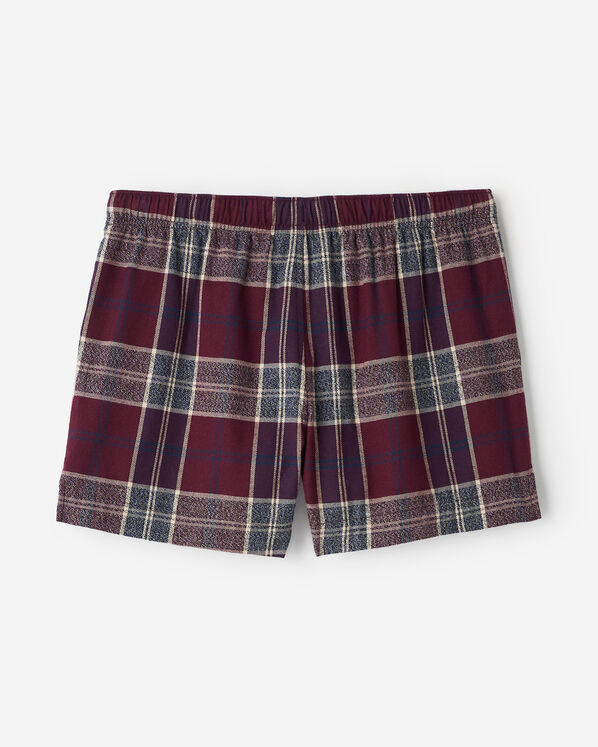 Short de pyjama &agrave; carreaux pour femme