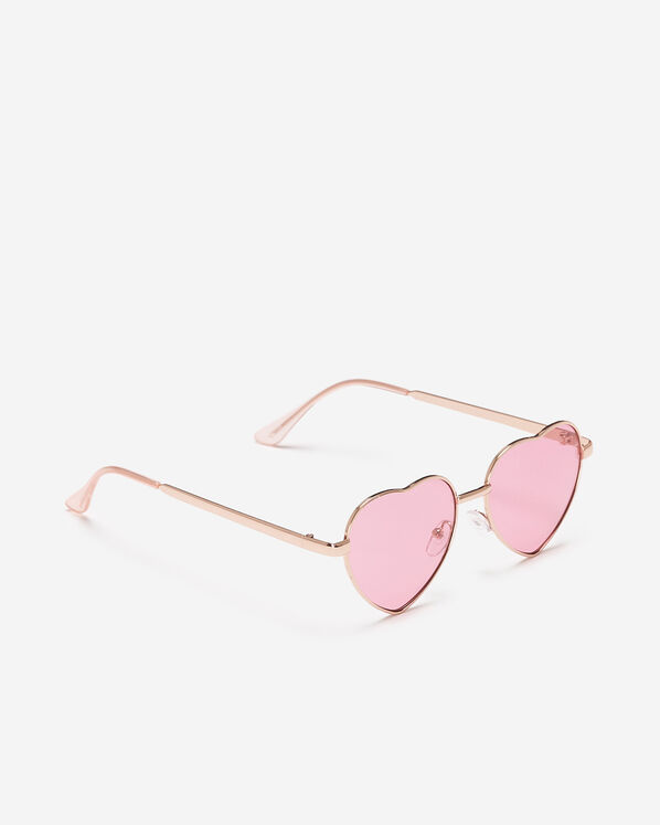 Kids Metal Heart Sunglasses