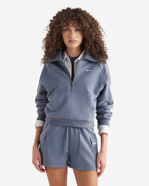 Summer Cloud Half Zip Sweatshirt