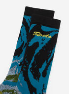 Adult Landscape Intarsia Sock