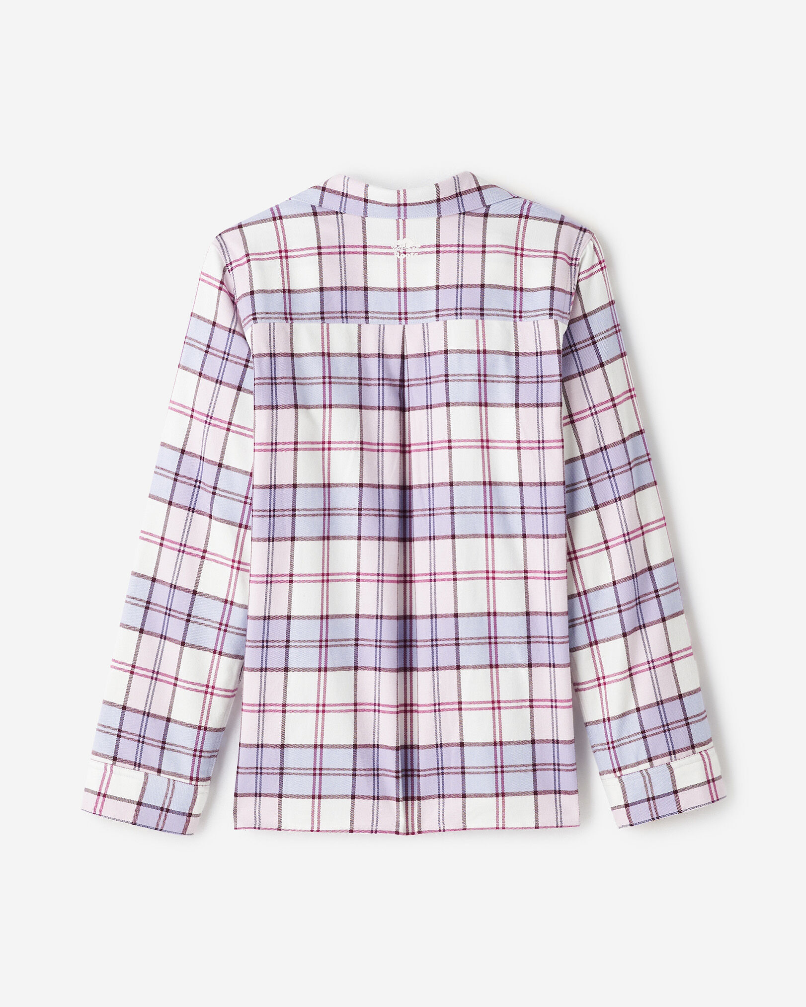 Chemise de pyjama à carreaux pour femme