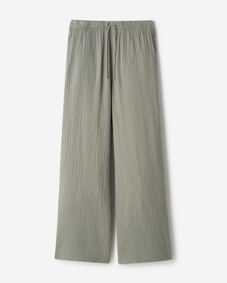 Isla Cotton Wide Leg Pant
