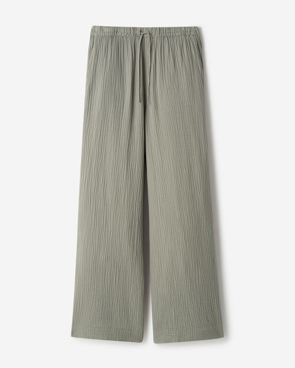 Isla Cotton Wide Leg Pant