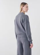 Luxe Lounge Polo Sweater