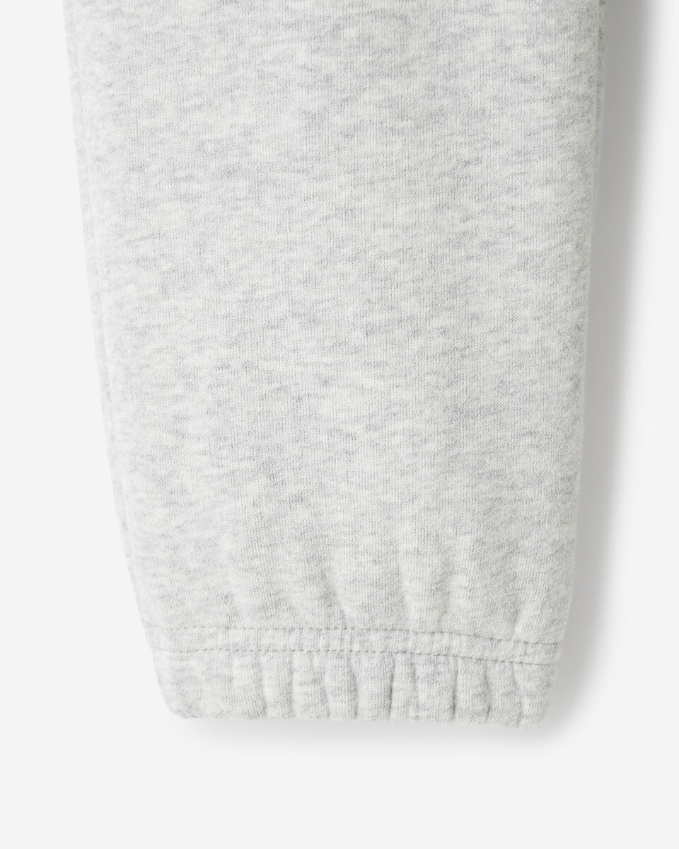Pantalon en molleton avec appliqué à carreaux pour enfants