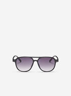 Womens Plastic Aviator Sunglasses