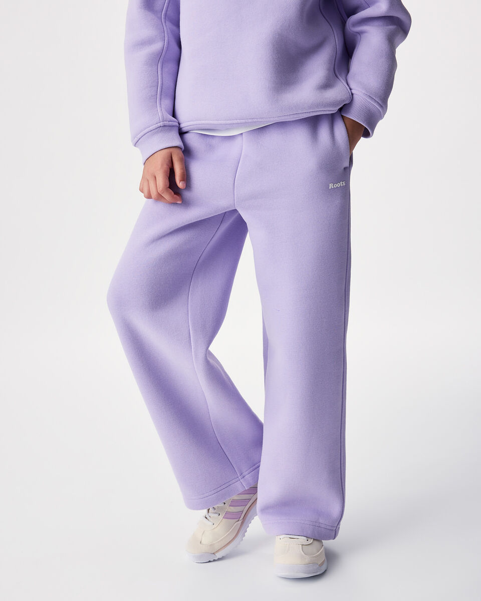 Pantalon en molleton Nuage &agrave; jambe large pour enfants