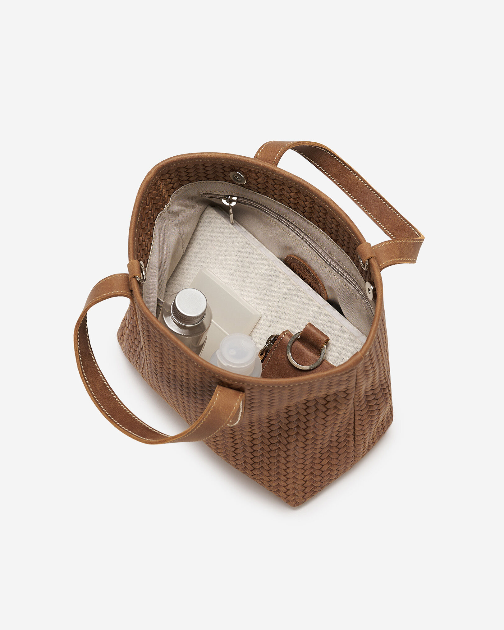 Small Carryall Crossbody Woven