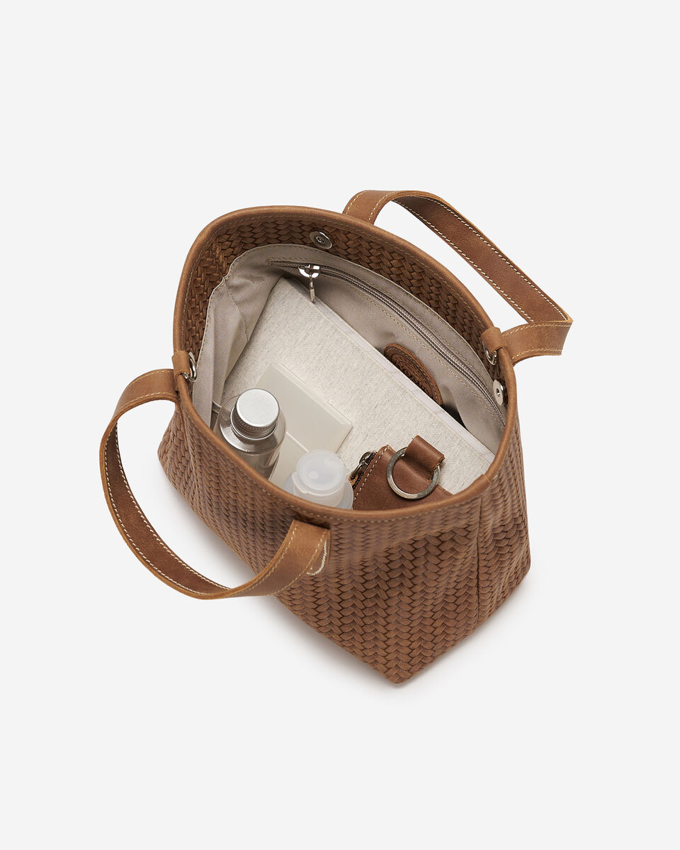 Small Carryall Crossbody Woven